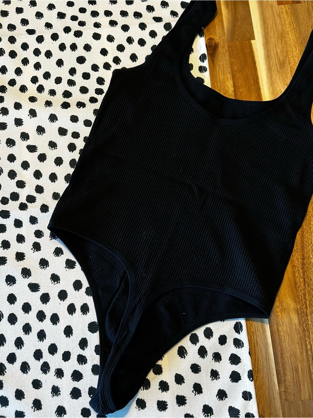 Colsie Ribbed Tank Bodysuit - Picture 2 of 3